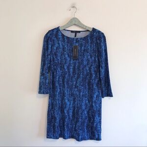 BCBGMaxAzria | NWT Blue Dot Shift Dress